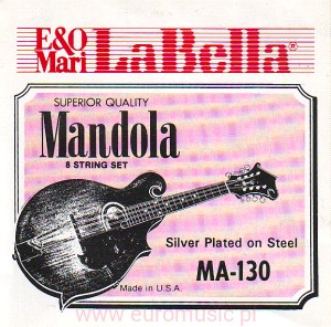 struny do MANDOLI ze srebrzonej stali