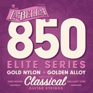 La Bella 850 struny Classic /złoty nylon/