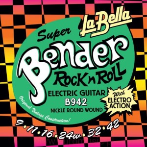 La Bella BENDER 942 struny do gitary elektrycznej