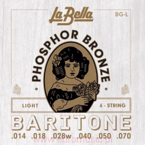 La Bella BG-L struny do akustyka barytonowego P.Bronze