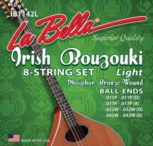 La Bella IB1142L struny do BOUZOUKI IRLANDZKIEGO 011/042